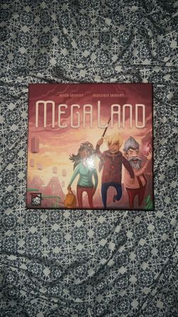 MEGALAND board game by: Red Raven Games