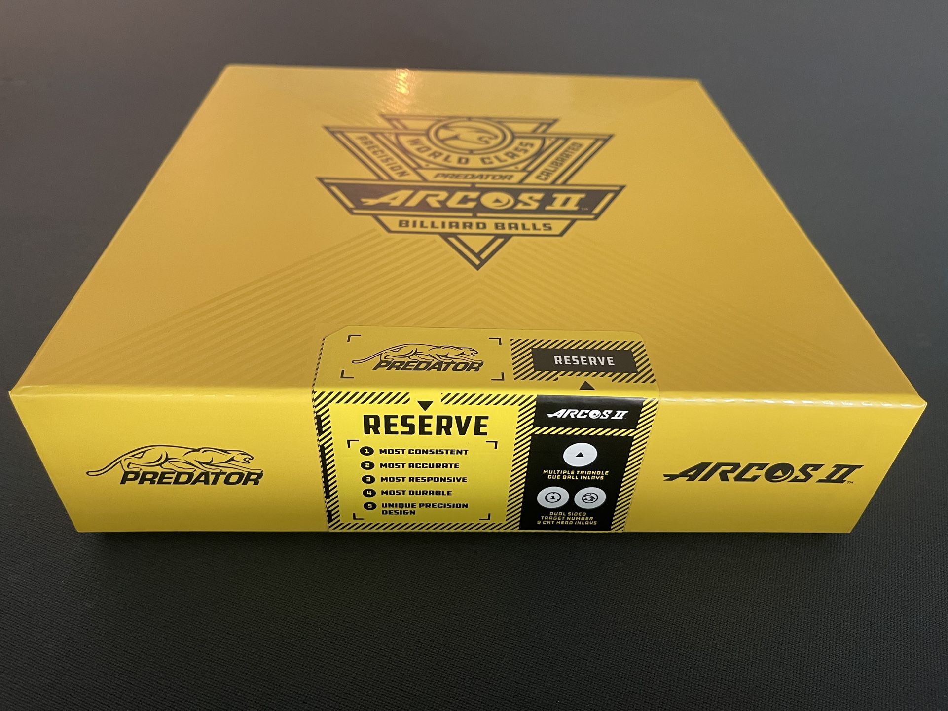 Predator Arcos II Reserve Set Billiard Balls