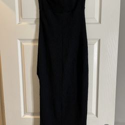 Women’s strapless dress, Medium