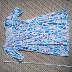 Lilly Pulitzer Printed Shift Dress Size Medium