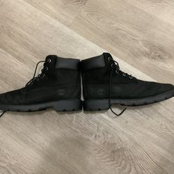 Black Timberland Winter Boots 