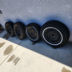 14x5 steel chevy wheels