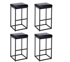 4 YOUDENOVA 24'' Counter Height Bar Stool Set of 4