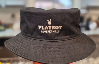 Playboy Beverly Hills Black Bucket Hat