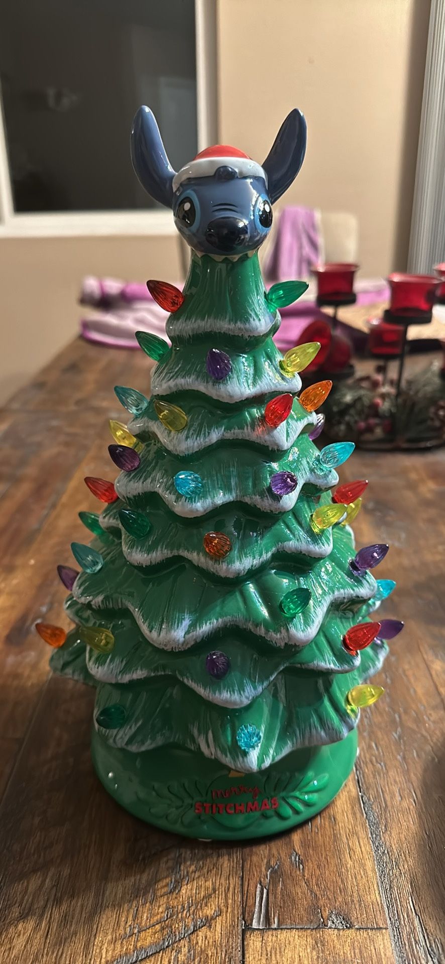 New Stitch Ceramic Christmas tree