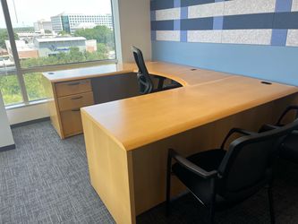 U shape desk