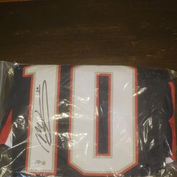 Mac Jones signed Jersey