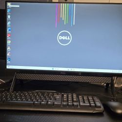 DELL  AIO  DESKTOP  🖥  INSPIRON  5400 23.8"in. - 2.0GHz. CPU  / 8.0GB.  RAM  / 256GB.  SSD  - Windows  11, Wi-Fi, WebCam, HDMI . Work  Excellent ✔️ 