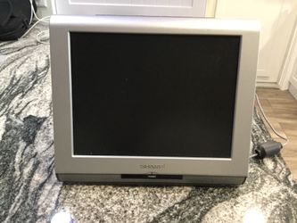 Portable Sharp 10 Inch Color TV