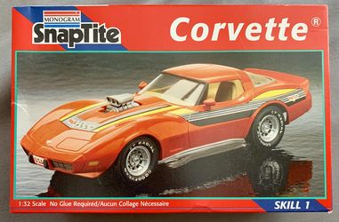 Snap-Tite Corvette model . New and unused
