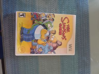 The simpsons game wii