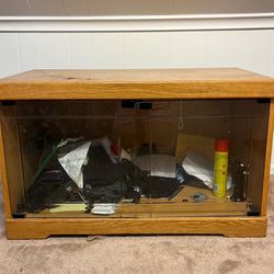 Wood stand