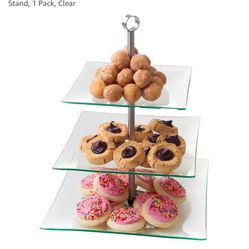 Glass Dessert Stand 