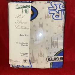 Park Avenue Collection Starfighter 3 piece Twin Sheet Set