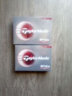 All new TaylorMade TP5x Stripe Golf Balls