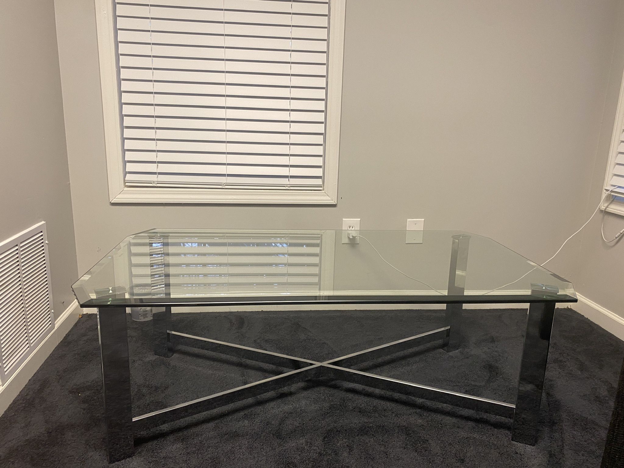 Modern Glass Table Set