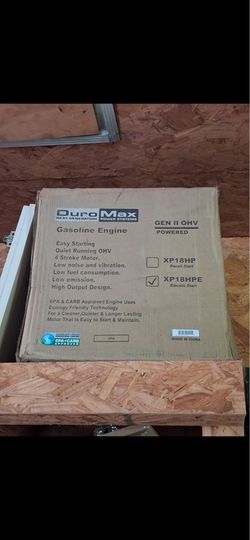 DuroMax gas engine