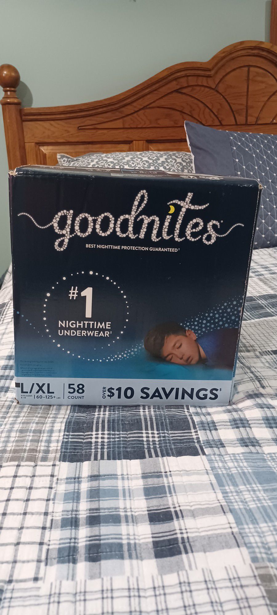 Boys Goodnites Disposable Diapers Size L/XL $20