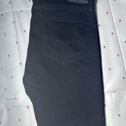 Denizen From Levi's #11763 Men's Black Flex Stretch 288 Skinny Jeans W36L30