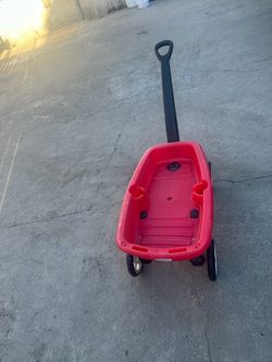 Red wagon toy for kids