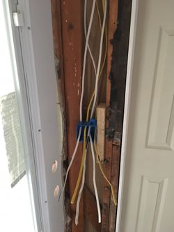 Electrical work