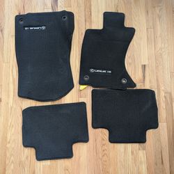 2016 Lexus IS 350 Black Carpet Floor Mats - New