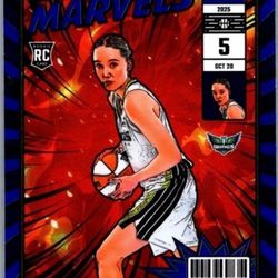 2025 Panini Donruss WNBA - Net Marvels Paige Bueckers #23 Press Proof Blue (RC)