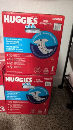 Huggies size 1 diapers