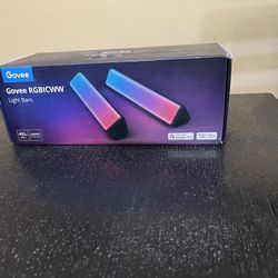 Govee Smart LED Light Bars, Work with Alexa and Google Assistant, RGBICWW WiFi