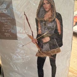 Sexy Women’s Skilled Archer Halloween Costume Size Small