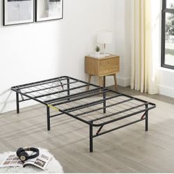 Twin Metal Frame With Mattress 