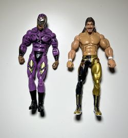 WWE Exclusive Rey Mysterio & Eddie Guerrero Halloween Havoc Deluxe Classics Action Figures