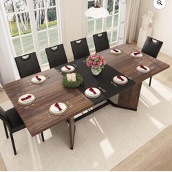 Dining Table for 6-10 Person (Chairs Not Included)