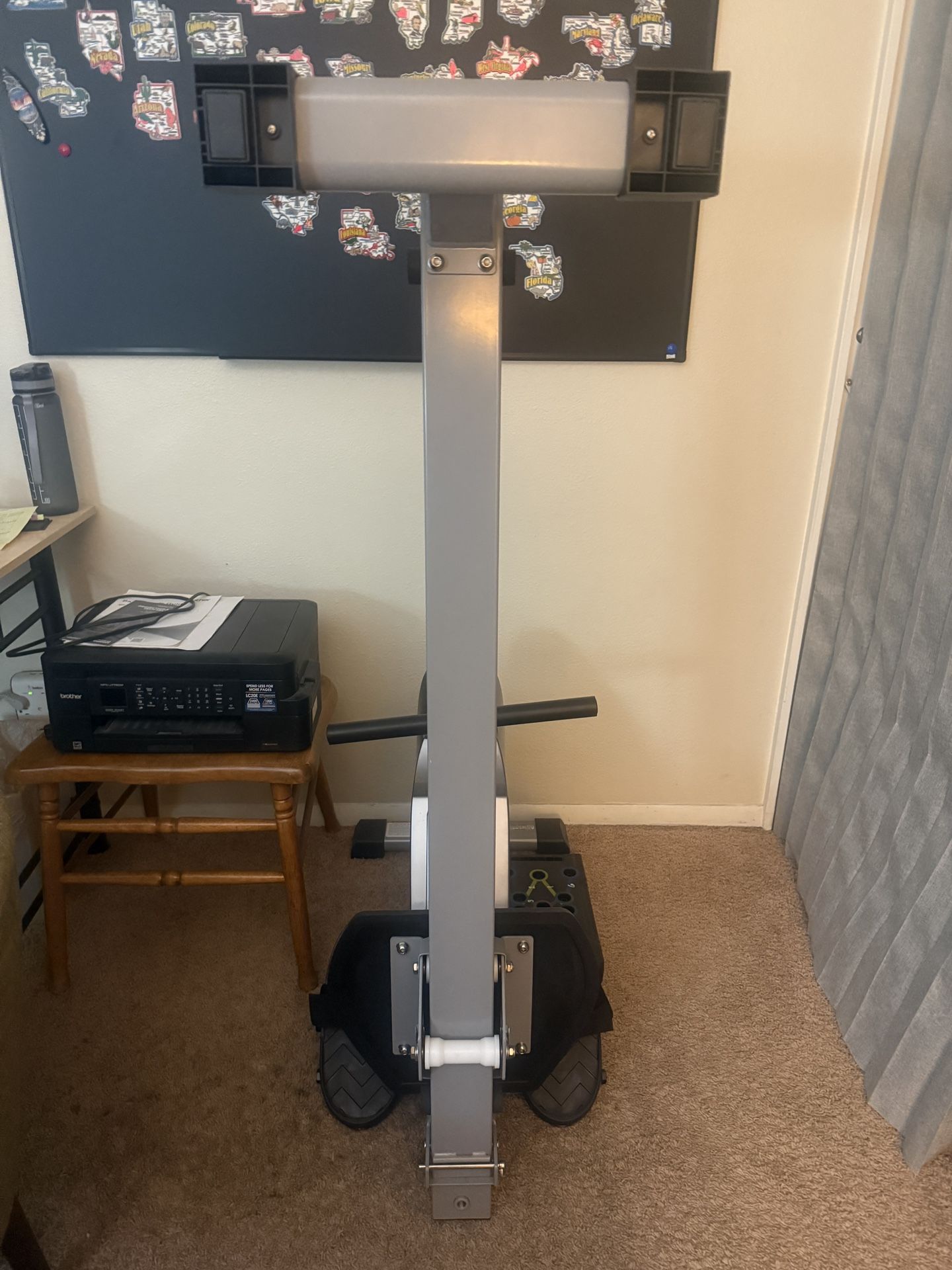 Sunny Health & Fitness Flip & Foldable Rowing Machine