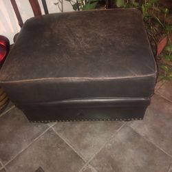 Dark Brown  Ottoman
