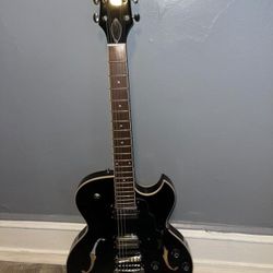 (Black) Guild Starfire iii electric hollow body guitar
