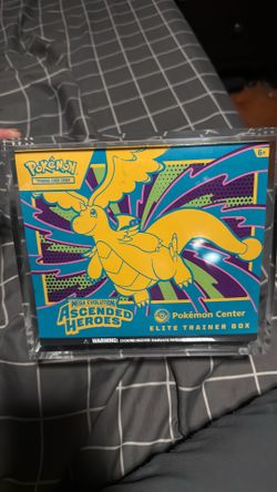 Ascended heroes etb Pokemon center