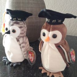 Graduation Beanie Babies Wise And Wiser