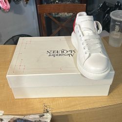 Alexander McQueen Oversized Sneaker 'White Lust Red'