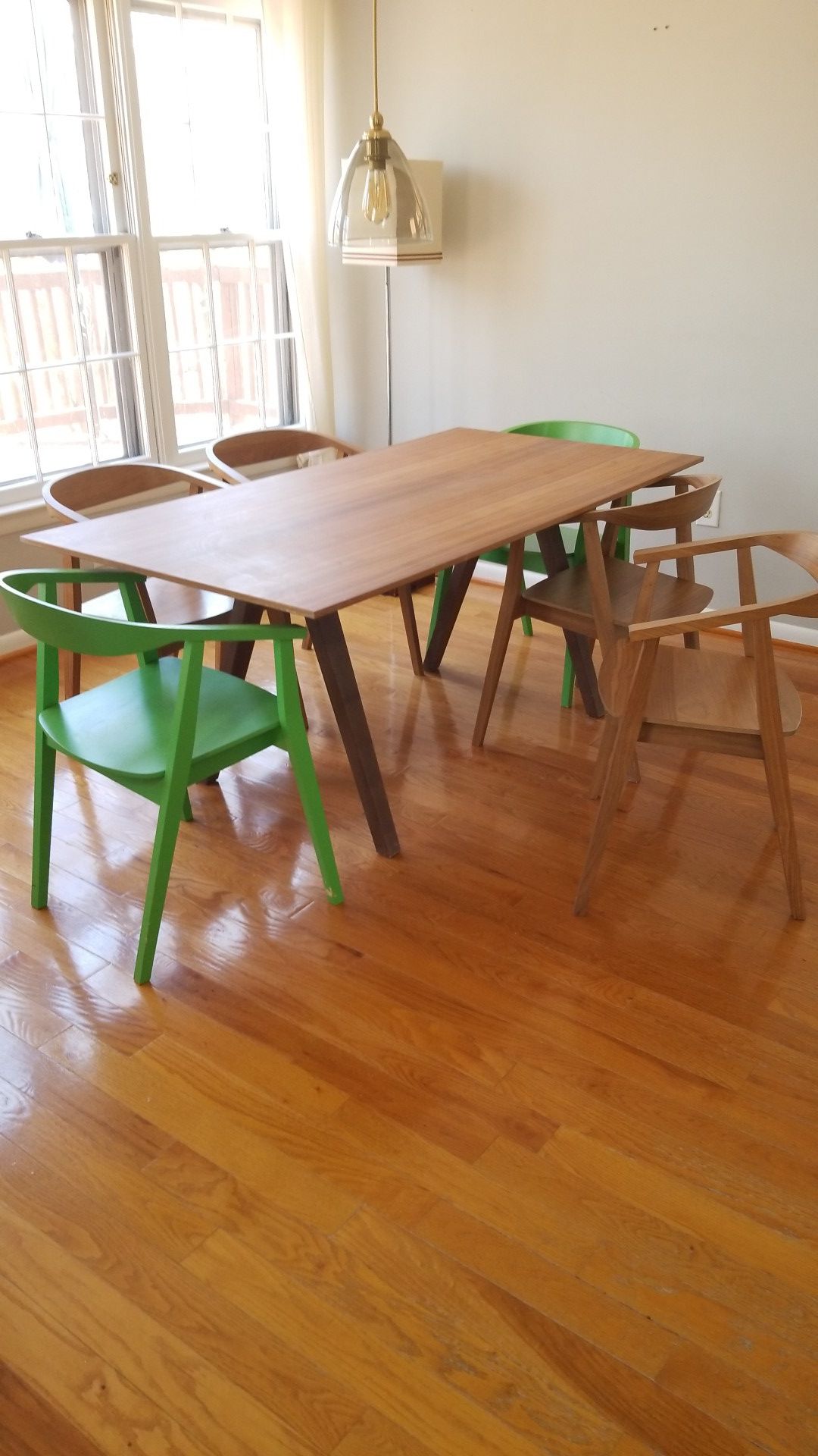IKEA Stockholm dining table + 4 chairs