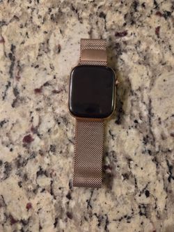 Apple Watch Series 10 – Gold Stainless Steel w/ Sapphire Crystal