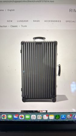 Rimowa authentic classic trunk brand new never used