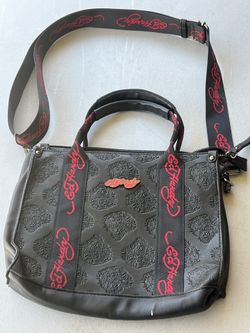 Vintage Ed Hardy Tote Purse