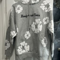 Denim Tears Gray Cotton Wreath Sweatshirt