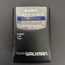 Sony FM AM Walkman