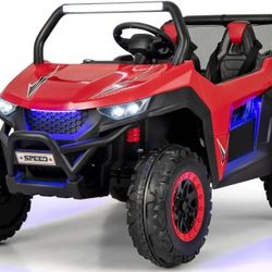 powerwheels uv joyhome 12v red