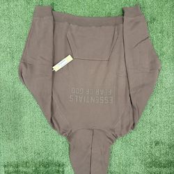 Fear of god essentials Plum Hoodie