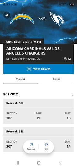 Chargers tickets cheap