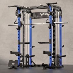 MAJOR FITNESS B52 - Squat Rack Power Cage Functional Trainer with Smith Machine Option 