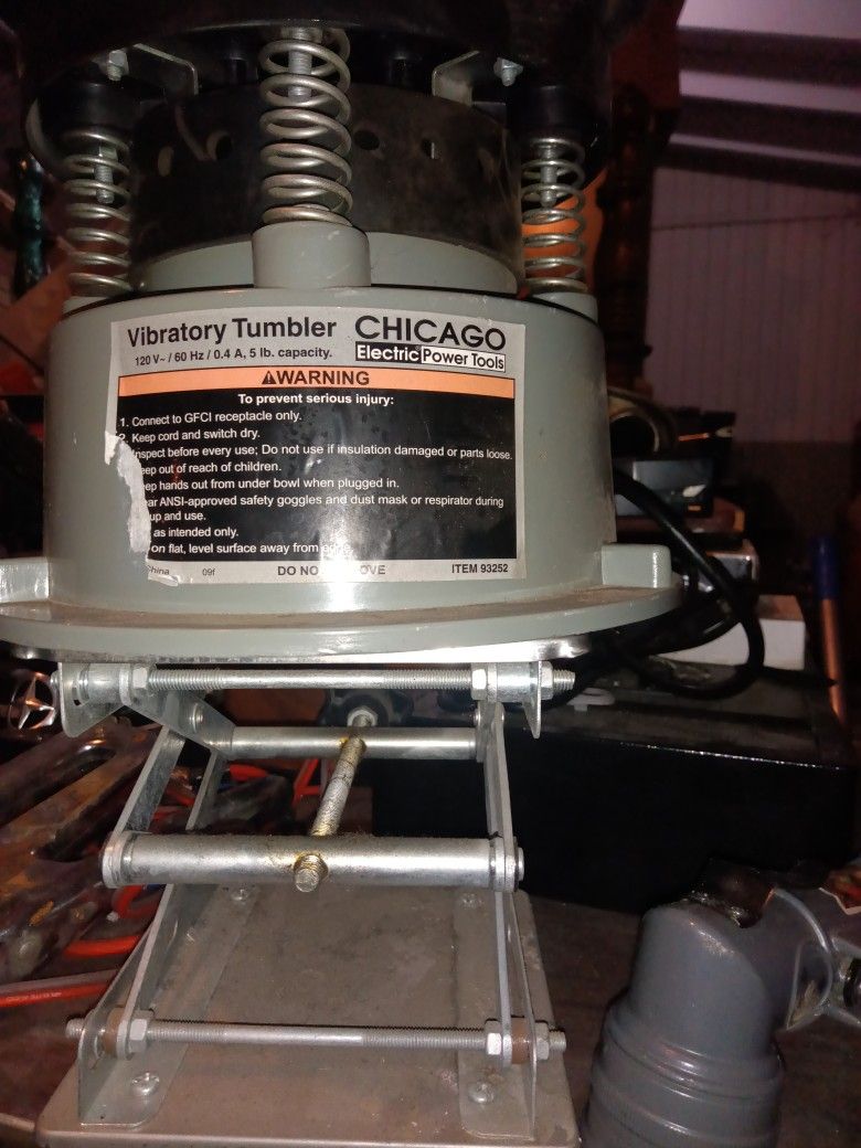 This Is A Chicago Vibratory Tumbler